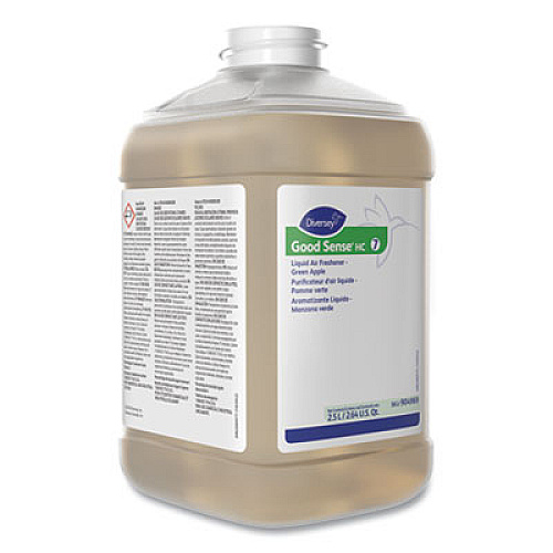 Diversey GOOD SENSE HC LIQUID AIR FRESHENER, GREEN APPLE, 2,500 ML BOTTLE, 2/CARTON (910265)