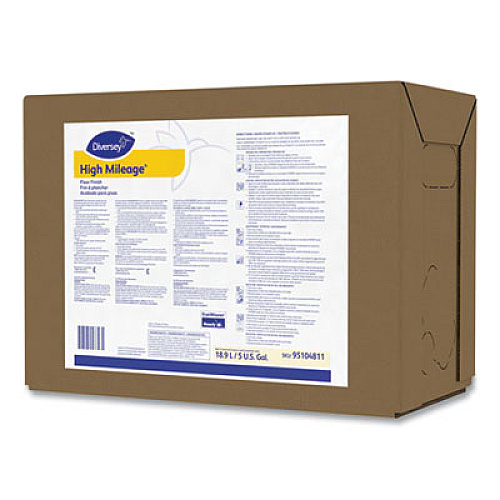 Diversey HIGH MILEAGE UHS FLOOR FINISH, LIGHT SCENT, LIQUID, 5 GAL BOX (915400)