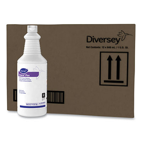 Diversey Emerel Plus Cream Cleanser, Odorless, 32 oz Squeeze Bottle, 12/Carton (94496138)