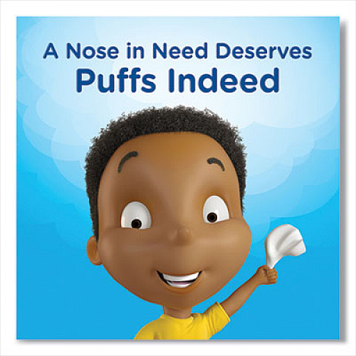 Puffs Plus Lotion Facial Tissue, 2-Ply, White, 124 Sheets/Box, 3 Box/Pack (39363PK)