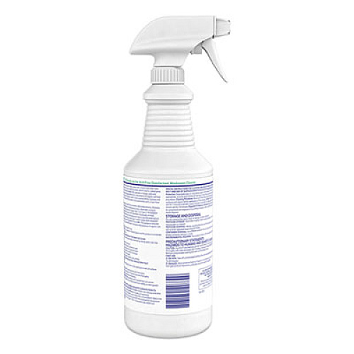 Diversey Bath Mate Acid-Free RTU Disinfectant/Cleaner, Fresh, 32 oz Spray Bottle, 12/Carton (5516217)