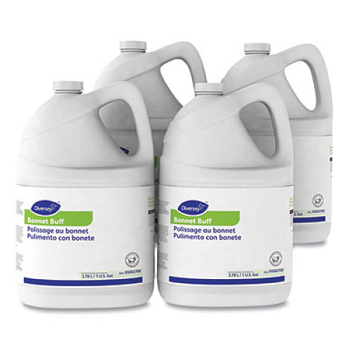 Diversey Bonnet Buff, Unscented 1 gal Bottle, 4 Bottles/Carton (95002700)