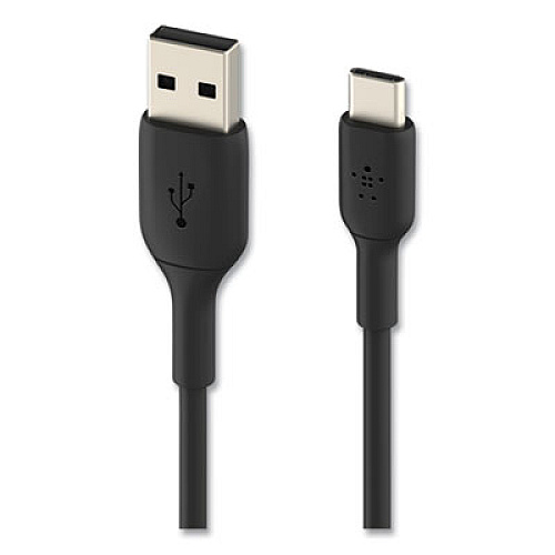 Belkin BOOST CHARGE USB-C to USB-A Cable, 3.3 ft, Black (CAB001BT1MBK)