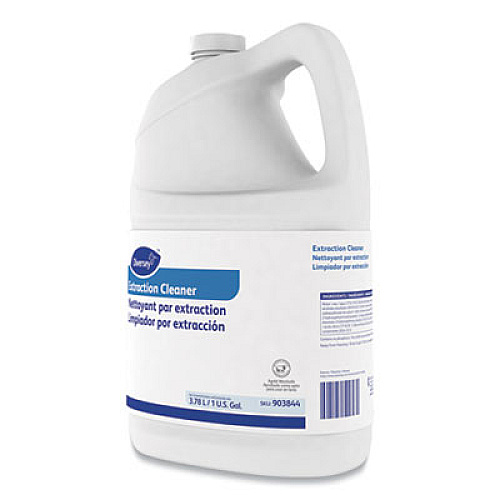 Diversey Carpet Extraction Cleaner, Liquid, Fruity Floral Scent, 1 gal, 4/Carton (903844)