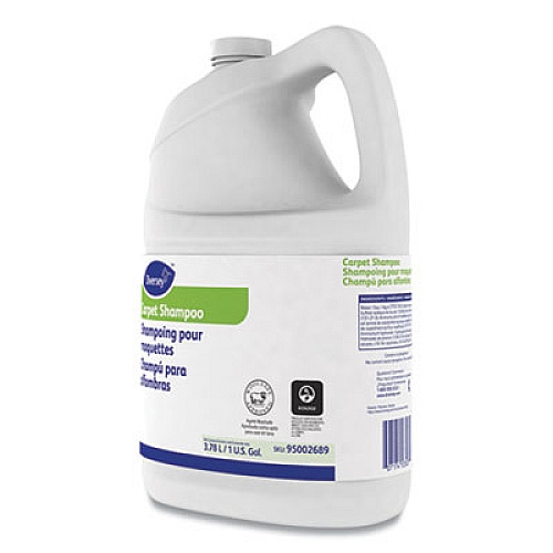 Diversey Carpet Shampoo, Floral, 1gal Bottle, 4/Carton (95002689)