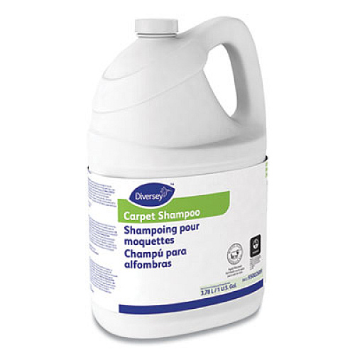 Diversey Carpet Shampoo, Floral, 1gal Bottle, 4/Carton (95002689)