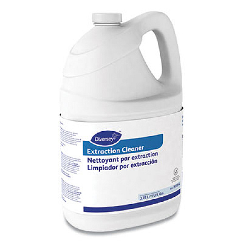 Diversey Carpet Extraction Cleaner, Liquid, Fruity Floral Scent, 1 gal, 4/Carton (903844)