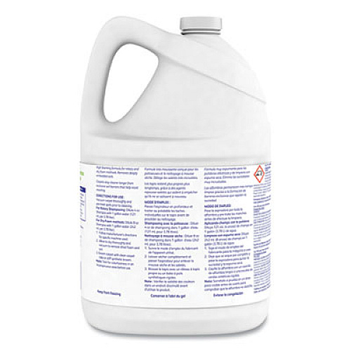 Diversey Carpet Shampoo, Floral, 1gal Bottle, 4/Carton (95002689)