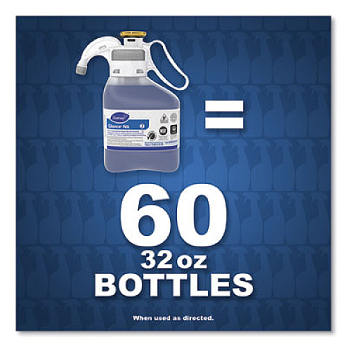 Diversey GLANCE NA GLASS AND SURFACE CLEANER NON-AMMONIATED, 1400ML BOTTLE, 2/CARTON (95019510CT)