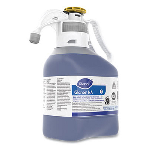 Diversey GLANCE NA GLASS AND SURFACE CLEANER NON-AMMONIATED, 1400ML BOTTLE, 2/CARTON (95019510CT)