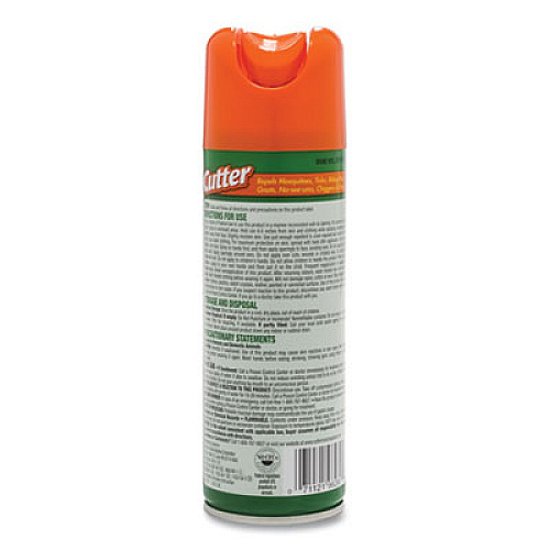 Diversey Cutter Backwoods Insect Repellent Spray, 6 Oz Aerosol, 12/Ct (CB962802)