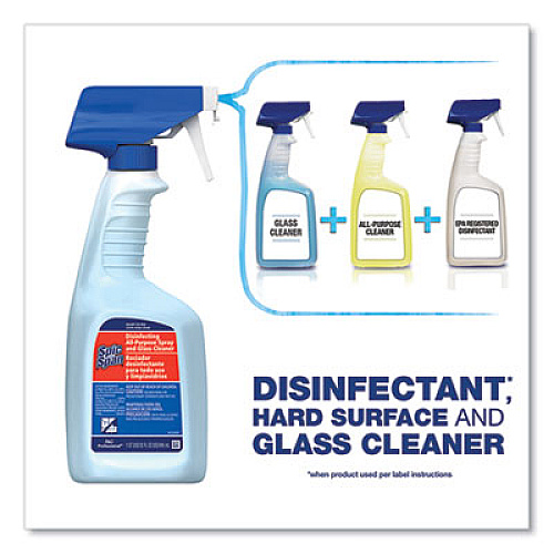 Spic and Span Disinfecting All-Purpose Spray and Glass Cleaner, Fresh Scent, 32 oz Spray Bottle (75353EA)
