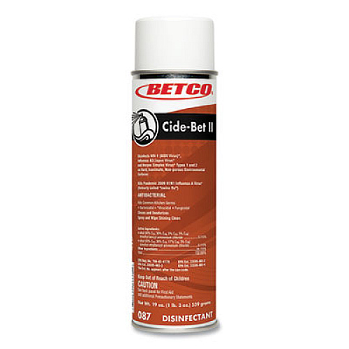 Betco 24445423 Cide-Bet II Aerosol Disinfectant Spray
