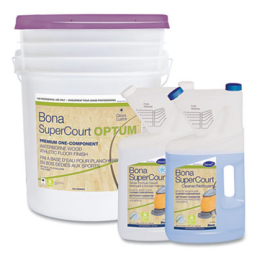 Diversey Bona SuperCourt Winter Formula Cleaner, Unscented, Liquid, 1 gal (101100565)