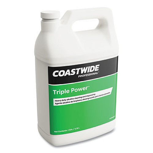 Coastwide Professional Triple Power Degreaser, Grape Scent, 3.78 L Bottle, 4/Carton (760839)