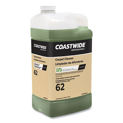 Coastwide Professional Carpet Cleaner for ExpressMix Systems, Citrus Scent, 3.25 L Bottle, 2/Carton (24323028)
