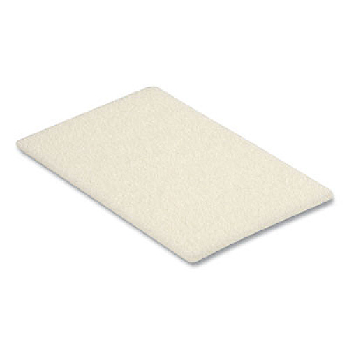 Coastwide Professional Light Duty Scouring Pads, White, 60/Pack (24418474)