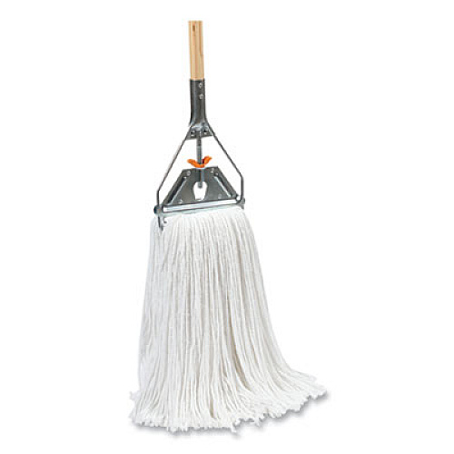 Coastwide Professional Side-Gate Wet-Mop Handle with Metal Head, Wood, 60" Handle, Natural (24420008)