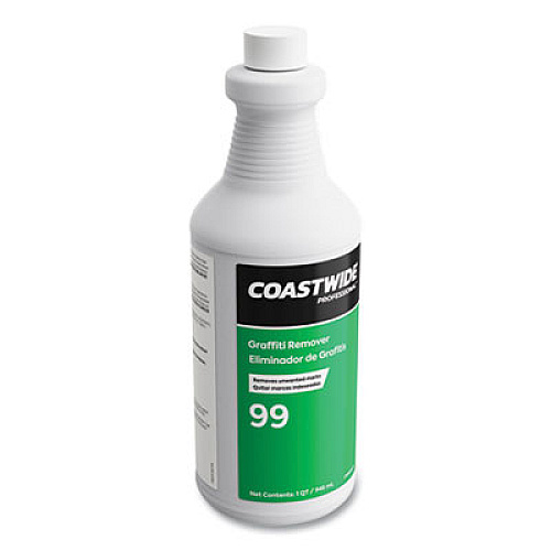 Coastwide Professional Graffiti Remover, 0.95 L Bottle, 6/Carton (24425447)