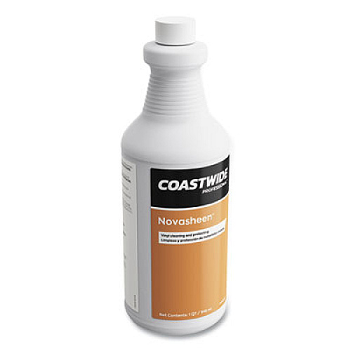 Coastwide Professional Novasheen Furniture and Wood Polish, Floral Scent, 0.95 L Bottle, 6/Carton (24425452)