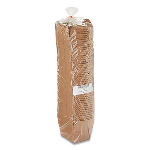Dixie 24451832 Reclosable One-Piece Natural-Paperboard Take-Out Box