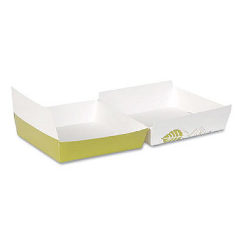 Dixie 24451833 Paperboard Clamshell Sandwich Box