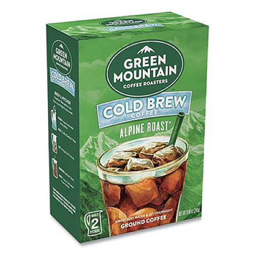 Green Mountain Coffee 24404557 Alpine Roast Cold Brew SteePack Filters