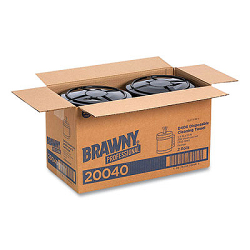 Brawny 698144 Professional D400 Disposable Cleaning Towel System