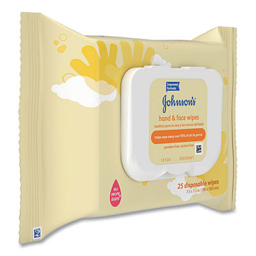 Johnson & Johnson 2070216 Hand & Body Wipes