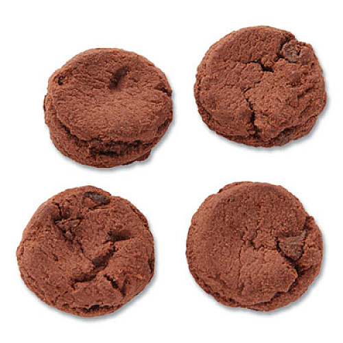 Famous Amos Cookies, Double Chocolate Chip, 3 oz Bag 60/Carton (10052)