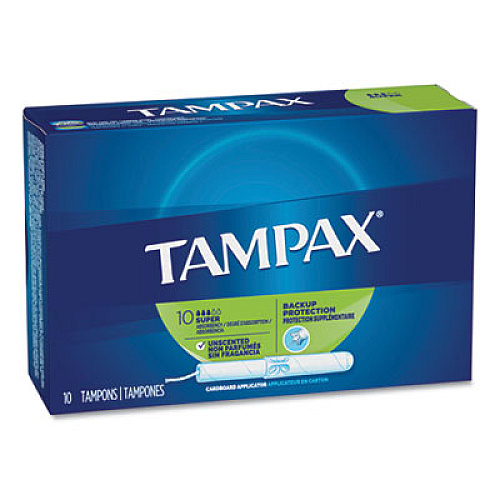 Tampax 1703187 Cardboard Applicator Tampons