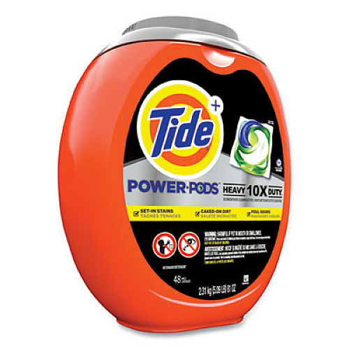 Tide Power Pods Laundry Detergent, Original Scent, 48/Tub (59080)