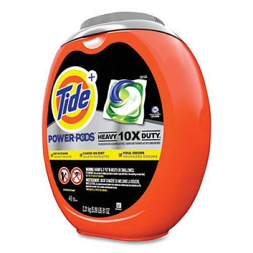 Tide Power Pods Laundry Detergent, Original Scent, 48/Tub (59080)