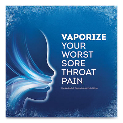 Vicks 24449453 VapoCOOL Severe Sore Throat Medicated Drops
