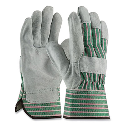 PIP 177098 Bronze Series Leather/Fabric Work Gloves