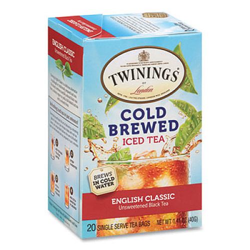 TWININGS 24424154 Cold Brew Iced Tea Bags