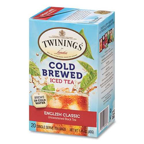 TWININGS 24424154 Cold Brew Iced Tea Bags