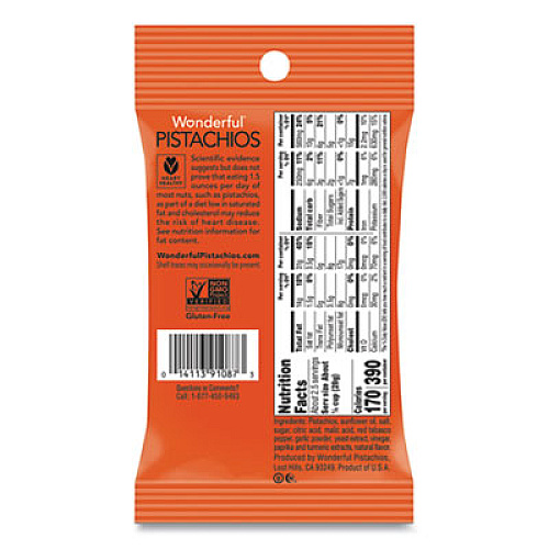 Paramount Farms 24420305 Wonderful No Shells Pistachios