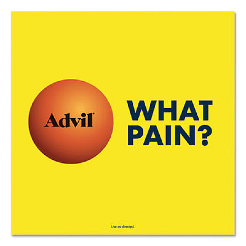 Advil Ibuprofen Ibuprofen Pain Reliever Tablets, 100/Box (015040)