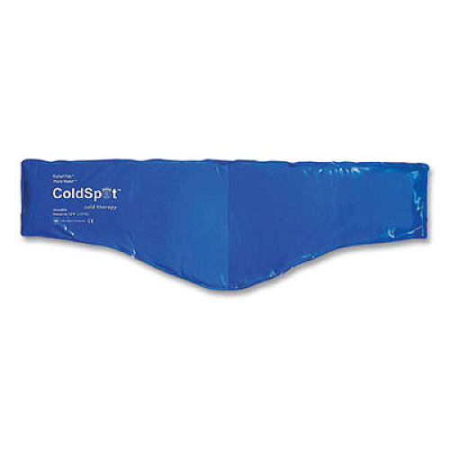 Relief Pak ColdSpot Reusable Cold Therapy Pack, Neck Contour, 6" x 23", Blue Vinyl (11100112)