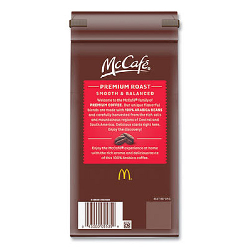 McCafe Ground Coffee, Premium Roast, 12 oz Bag (5000358163)