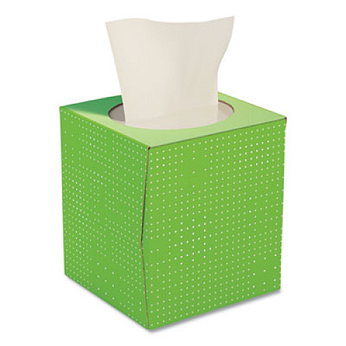 Perk Ultra Soft Standard Facial Tissue, 2-Ply, 7.9 x 8.6, White, 95 Sheets/Box, 6 Boxes/Pack (24405546)