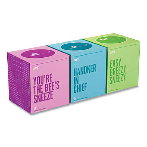 Perk Ultra Soft Standard Facial Tissue, 2-Ply, 7.9 x 8.6, White, 95 Sheets/Box, 6 Boxes/Pack (24405546)