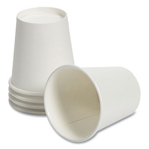 Perk 24431636 White Paper Hot Cups