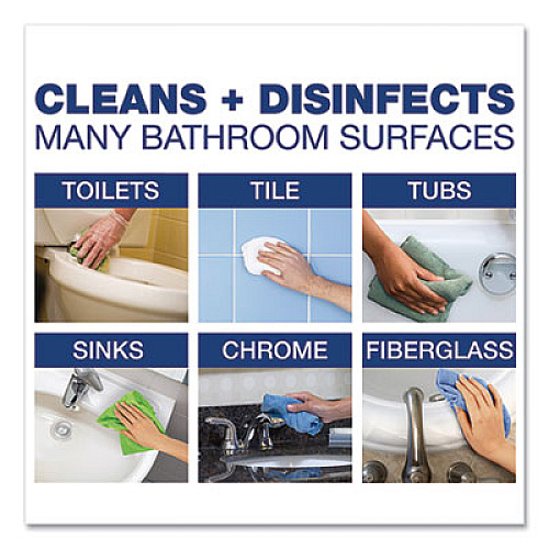Comet Disinfecting-Sanitizing Bathroom Cleaner, One Gallon Bottle, 3/Carton (22570CT)
