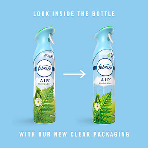 Febreze AIR, Morning and Dew, Formerly Meadows and Rain, 8.8 oz Aerosol Spray (96255EA)