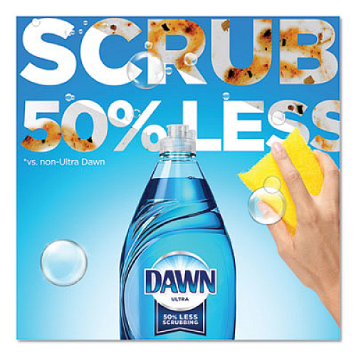 Ultra Liquid Dish Detergent, Dawn Original, 40 oz Bottle, 8/Carton (91064)