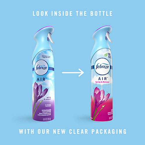 Febreze AIR, Spring and Renewal, 8.8 oz Aerosol Spray, 2/Pack (97805PK)