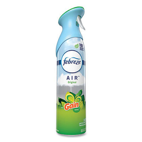 Febreze AIR, Gain Original, 8.8 oz Aerosol Spray, 6/Carton (19929)