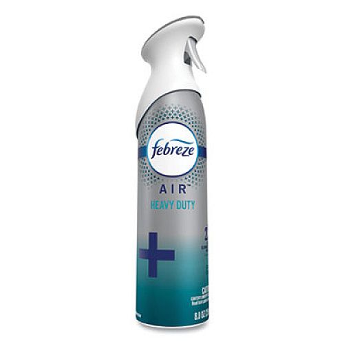Febreze AIR, Heavy Duty Crisp Clean, 8.8 oz Aerosol Spray, 6/Carton (19924)
